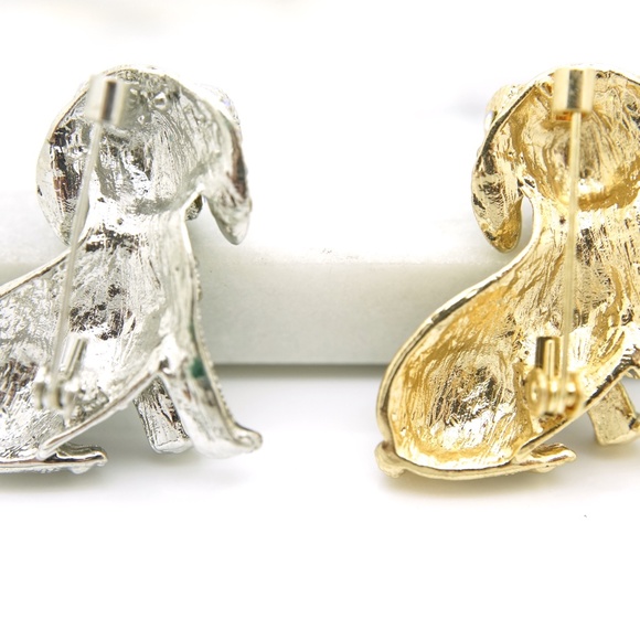 Puppy Dog Brooch Pin - Picture 6 of 6